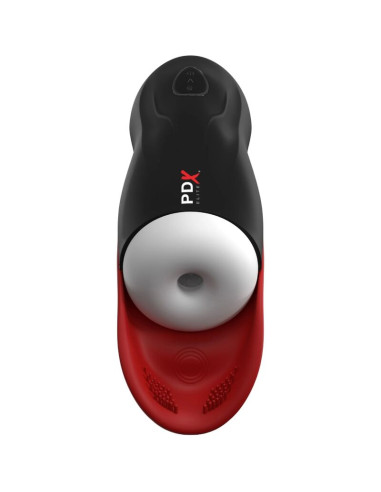 PDX ELITE MASTURBADOR STROKER FAP O MATIC PRO CON BASE PARA TESTICULOS