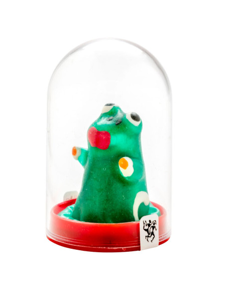 CONDOMERIE PRESERVATIVO DECORATIVO PINTADO A MANO RANA MODEL 1