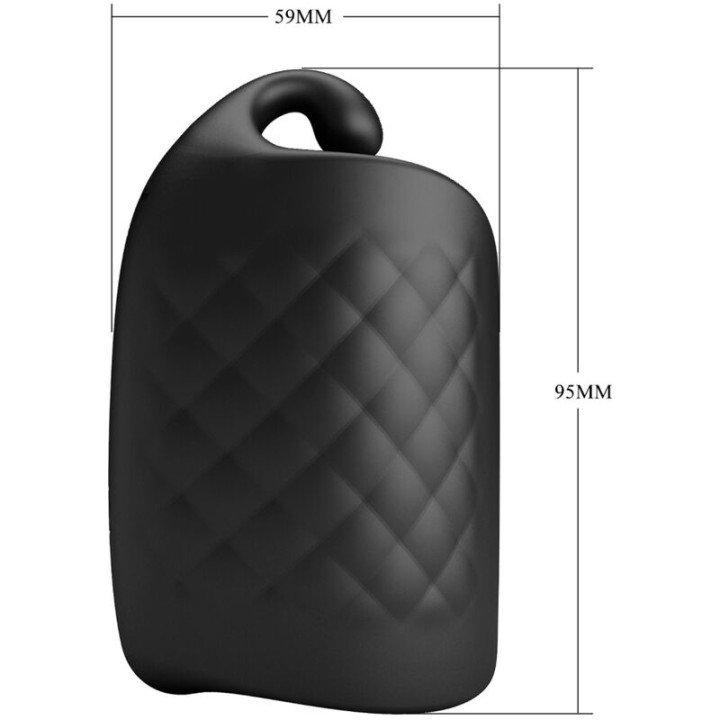 PRETTY LOVE MASTURBADOR MANUAL PARA GLANDE VIBRADOR RECARGABLE