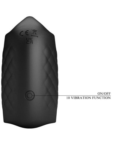 PRETTY LOVE MASTURBADOR MANUAL PARA GLANDE VIBRADOR RECARGABLE
