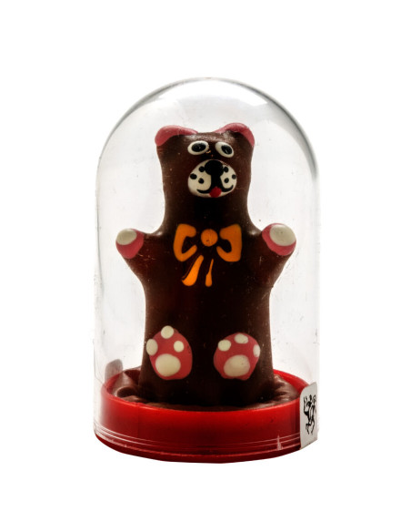 CONDOMERIE PRESERVATIVO DECORATIVO PINTADO A MANO OSO DE PELUCHE