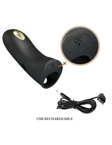 PRETTY LOVE MARICO FUNDA DE DEDO ELECTRO ESTUMILADOR NEGRO