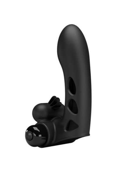 PRETTY LOVE ORLANDO FUNDA DE DEDO VIBRADOR NEGRO