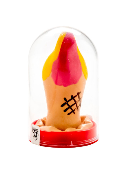 CONDOMERIE PRESERVATIVO DECORATIVO PINTADO A MANO HELADO