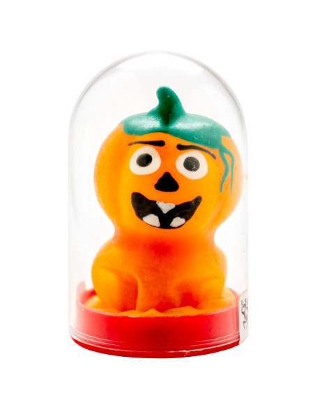 CONDOMERIE PRESERVATIVO DECORATIVO PINTADO A MANO CALABAZA