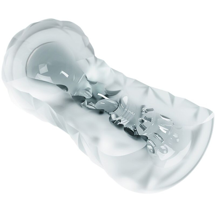 PRETTY LOVE MASTURBADOR PEQUENO CON ESPIRALES AZUL