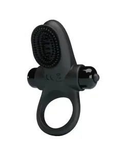PRETTY LOVE ANILLO VIBRADOR II PARA PENE NEGRO 2