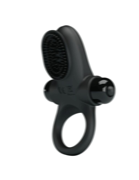 PRETTY LOVE ANILLO VIBRADOR II PARA PENE NEGRO PRETTY LOVE ANILLO VIBRADOR II PARA PENE NEGRO