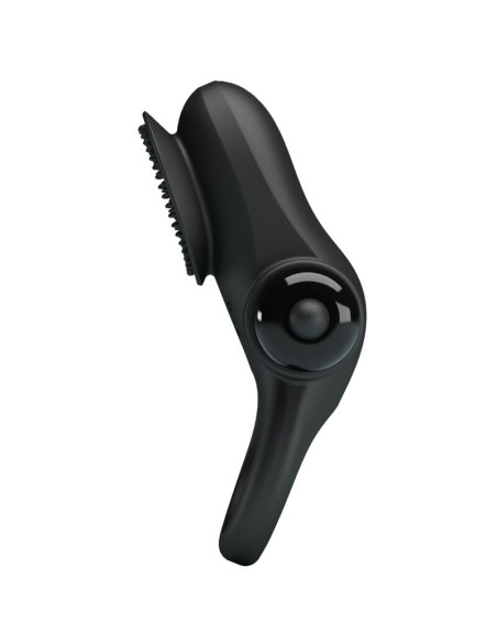 PRETTY LOVE ANILLO VIBRADOR II PARA PENE NEGRO PRETTY LOVE ANILLO VIBRADOR II PARA PENE NEGRO