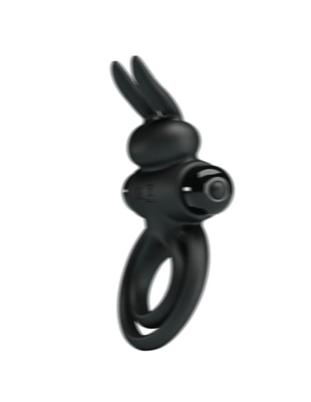PRETTY LOVE ANILLO VIBRADOR III CONEJO PARA PENE NEGRO PRETTY LOVE ANILLO VIBRADOR III CONEJO PARA PENE NEGRO