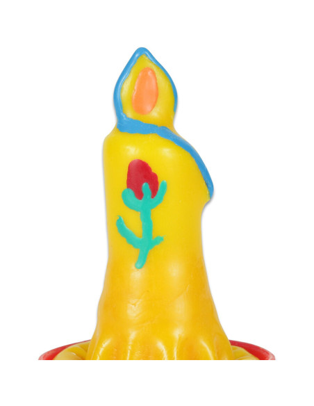 CONDOMERIE PRESERVATIVO DECORATIVO PINTADO A MANO VELA