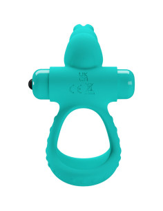 PRETTY LOVE FIGGY ANILLO VIBRADOR RABBIT VERDE 2