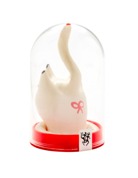 CONDOMERIE PRESERVATIVO DECORATIVO PINTADO A MANO CISNE