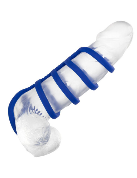CALEXOTICS ADMIRAL JAULA XTREME PARA PENE AZUL CALEXOTICS ADMIRAL JAULA XTREME PARA PENE AZUL
