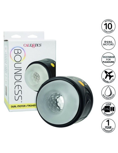 CALEXOTICS BOUNDLESS MASTURBADOR DOBLE MOTOR