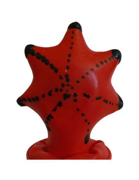 CONDOMERIE PRESERVATIVO DECORATIVO PINTADO A MANO ESTRELLA DE MAR