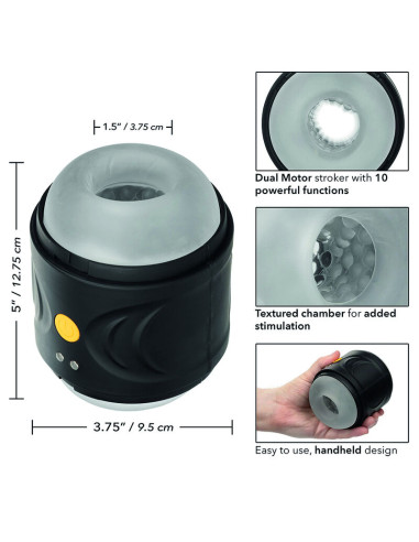 CALEXOTICS BOUNDLESS MASTURBADOR DOBLE MOTOR