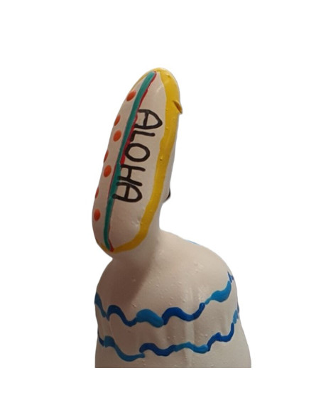 CONDOMERIE PRESERVATIVO DECORATIVO PINTADO A MANO TABLA DE SURF