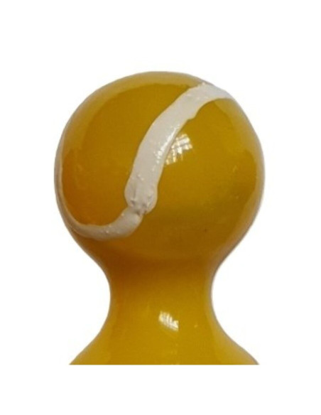 CONDOMERIE PRESERVATIVO DECORATIVO PINTADO A MANO PELOTA DE TENIS