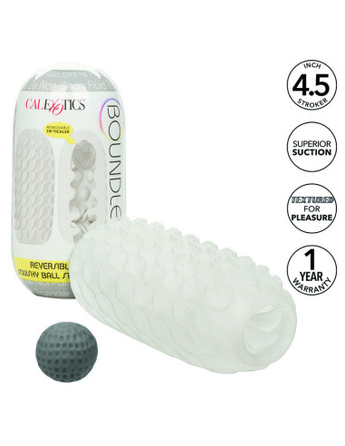 CALEXOTICS BOUNDLESS STROKER BLANDO REVERSIBLE GRIS