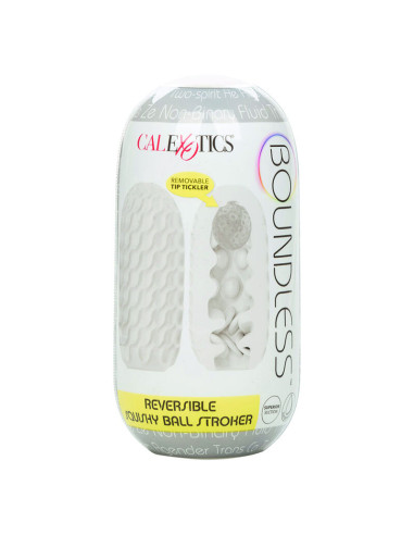 CALEXOTICS BOUNDLESS STROKER BLANDO REVERSIBLE GRIS