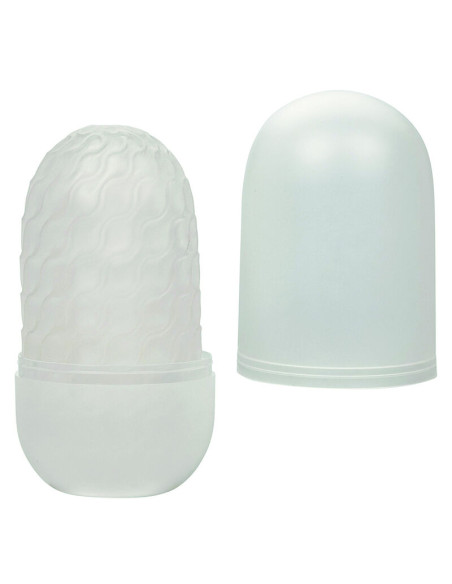 CALEXOTICS BOUNDLESS STROKER BLANDO REVERSIBLE GRIS CALEXOTICS BOUNDLESS STROKER BLANDO REVERSIBLE GRIS