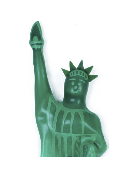 CONDOMERIE PRESERVATIVO DECORATIVO PINTADO A MANO ESTATUA DE LA LIBERTAD MODELO 2