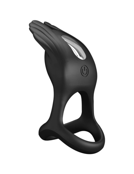PRETTY LOVE SILAS ANILLO VIBRADOR 7 VIBRACIONES SILICONA NEGRO PRETTY LOVE SILAS ANILLO VIBRADOR 7 VIBRACIONES SILICONA NEGRO