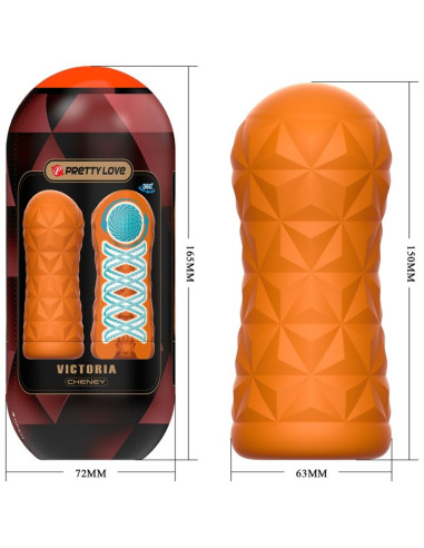 PRETTY LOVE MASTURBADOR VICTORIA CHENEY NARANJA