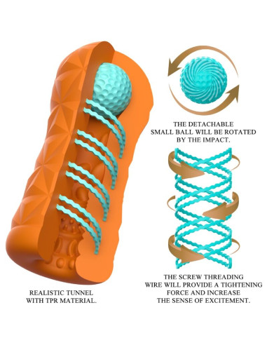 PRETTY LOVE MASTURBADOR VICTORIA CHENEY NARANJA