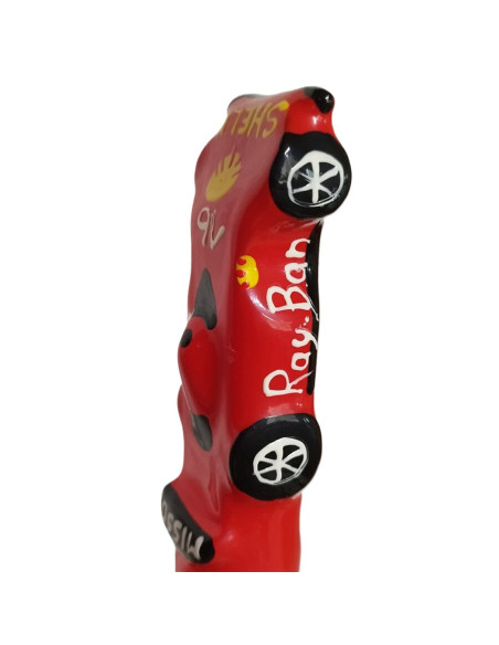 CONDOMERIE PRESERVATIVO DECORATIVO PINTADO A MANO F1 FERRARI XL