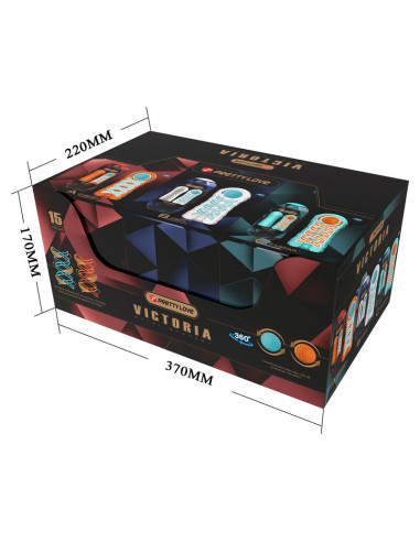 PRETTY LOVE MASTURBADOR VICTORIA 15 UNIDADES