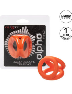 CALEXOTICS ALPHA TRIPLE ANILLO NARANJA 2