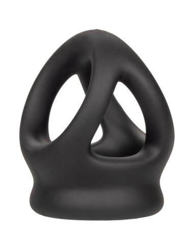 CALEXOTICS ALPHA ANILLO DE JAULA DOBLE NEGRO