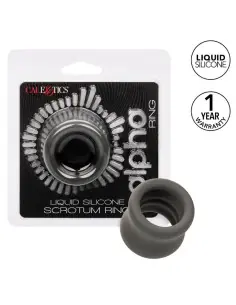 CALEXOTICS ALPHA ANILLO EXTENSION ESCROTO DOBLE NEGRO 2