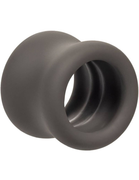 CALEXOTICS ALPHA ANILLO EXTENSION ESCROTO DOBLE NEGRO CALEXOTICS ALPHA ANILLO EXTENSION ESCROTO DOBLE NEGRO