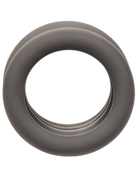 CALEXOTICS ALPHA ANILLO EXTENSION ESCROTO DOBLE NEGRO CALEXOTICS ALPHA ANILLO EXTENSION ESCROTO DOBLE NEGRO