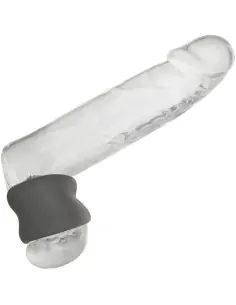 CALEXOTICS ALPHA ANILLO EXTENSION ESCROTO DOBLE NEGRO