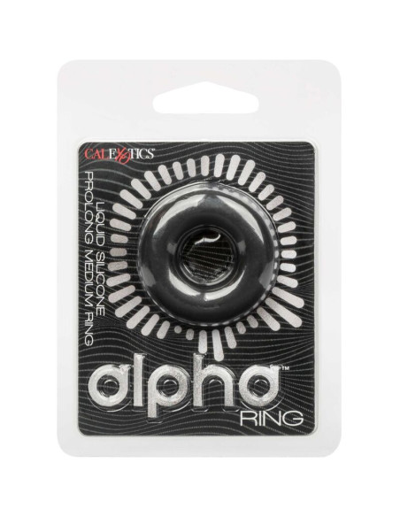 CALEXOTICS ALPHA ANILLO PROLONG MEDIO NEGRO CALEXOTICS ALPHA ANILLO PROLONG MEDIO NEGRO