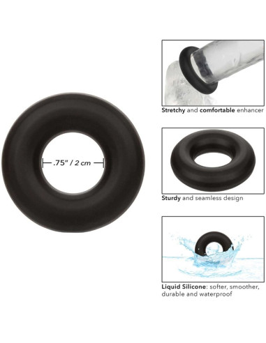 CALEXOTICS ALPHA ANILLO PROLONG MEDIO NEGRO