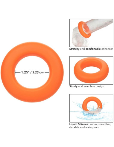 CALEXOTICS ALPHA ANILLO PROLONG GRANDE NARANJA