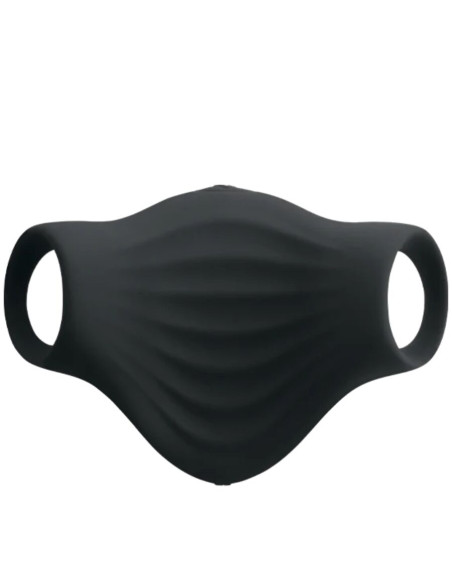ROCKS OFF PALM MASTURBADOR VIBRADOR FLEXIBLE NEGRO