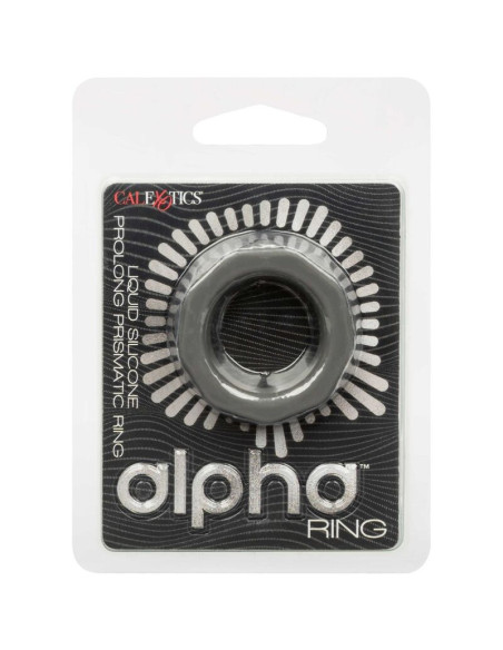 CALEXOTICS ALPHA ANILLO PROLONG PRISMTICO GRIS