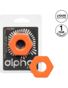 CALEXOTICS ALPHA ANILLO PROLONG SEXGONO NARANJA 2