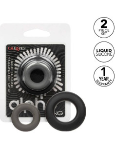 CALEXOTICS ALPHA SET DE 2 ANILLOS PROLONG GRIS 2