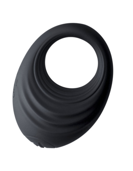 ROCKS OFF SPIRE ANILLO VIBRADOR PARA EL PENE NEGRO