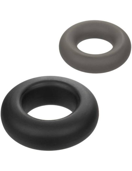 CALEXOTICS ALPHA SET DE 2 ANILLOS PROLONG GRIS CALEXOTICS ALPHA SET DE 2 ANILLOS PROLONG GRIS