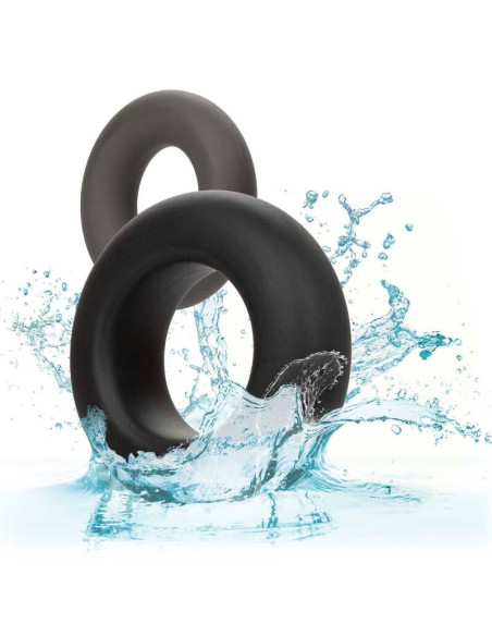 CALEXOTICS ALPHA SET DE 2 ANILLOS PROLONG GRIS CALEXOTICS ALPHA SET DE 2 ANILLOS PROLONG GRIS