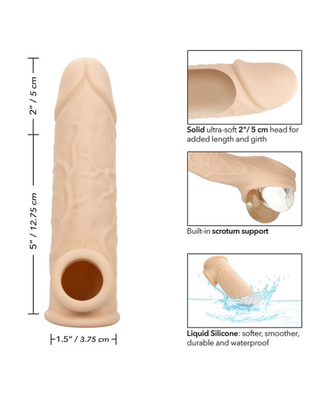 CALEXOTICS PERFORMANCE MAXX EXTENSION REALISTA 7 PIEL CLARO CALEXOTICS PERFORMANCE MAXX EXTENSION REALISTA 7 PIEL CLARO