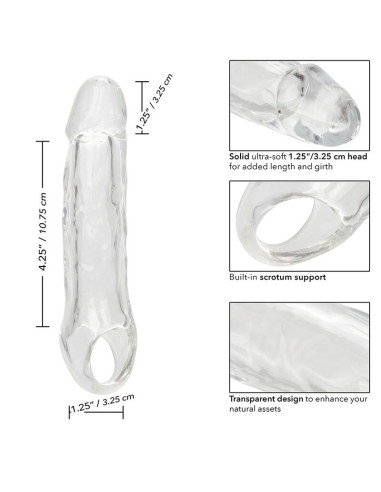 CALEXOTICS PERFORMANCE MAXX EXTENSION CLARA 55 TRANSPARENTE